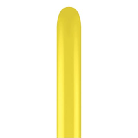 260Q Yellow (Standard) Party Modellező Lufi (100 dbłcsomag)