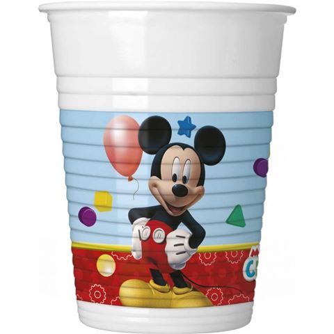 Mickey Műanyag pohár 8 db-os 200 ml