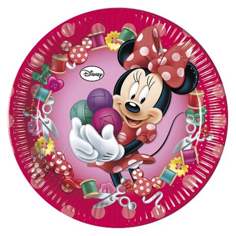 Disney Minnie Sweet Papírtányér 8 db-os 23 cm