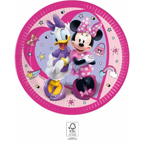 Disney Minnie Junior papírtányér 8 db-os 23 cm