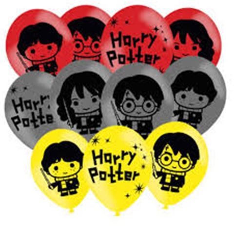 Harry Potter - Latex lufi 6db-os