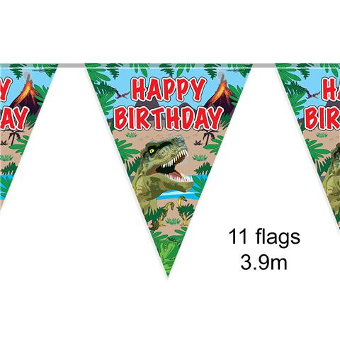 Zászlófűzér - Happy Birthday Jurassicos