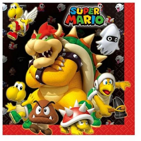 Super Mario szalvéta 20 db-os