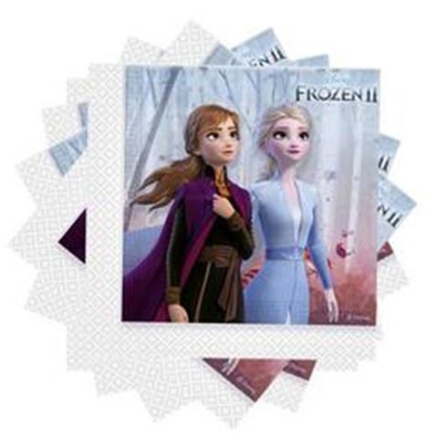 Jégvarázs 2 - Frozen 2 Parti Szalvéta - 33 cm x 33 cm 20 db-os