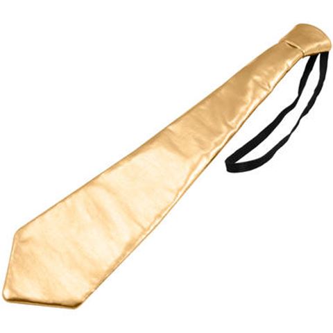 Fényes arany nyakkendő