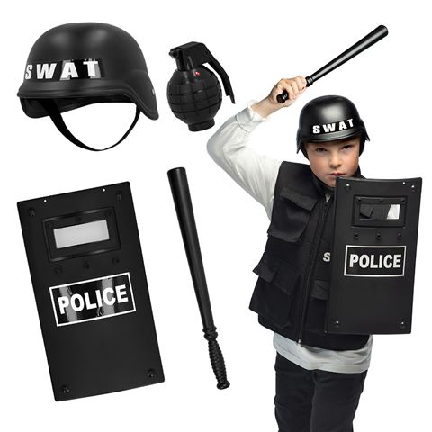 SWAT Rendőr gyerek szett