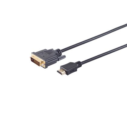 DVI-D adapterkábel HDMI-A csatlakozó kétirányú 7 5 m
