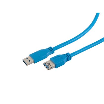 CosaelctronicsłEU USB 3.0 hosszabbító 1 8m kék
