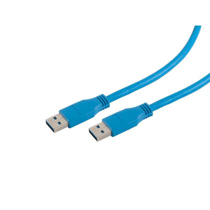 USB kábel Dugasz A USB 3.0 kék 1 8 m