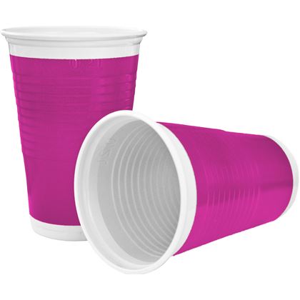 Heku Műanyagpohár - Pink 10db