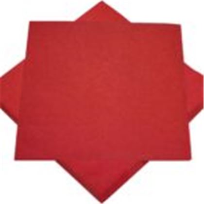 Heku Szalvéta Prémium - 12db Piros 40x40cm