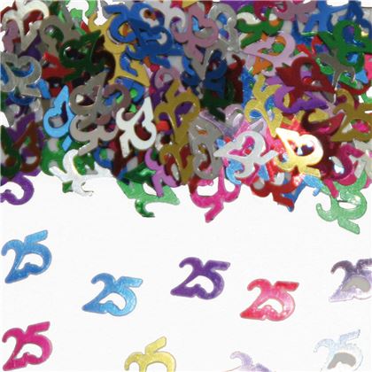 Heku 25-ös számos színes születésnapi party konfetti - 14 gramm 7