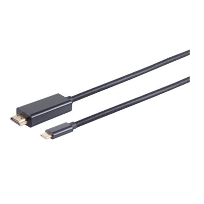 Cosaelctronics USB-C Adapterkabel HDMI-A 4K60Hz 1 8m