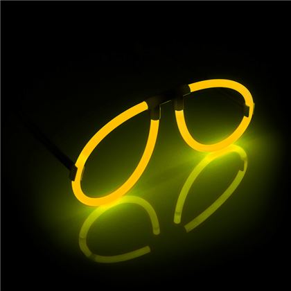Világító szemüveg sárga