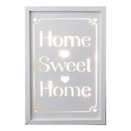 Oaktree Dekor kép - LED-es Home Sweet Home