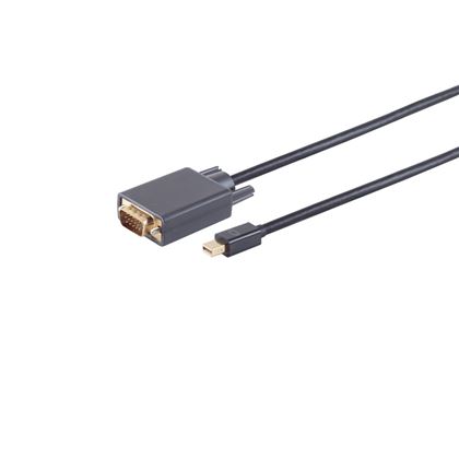 Mini DisplayPort 1.2 adapterkábel VGA 2 0 m