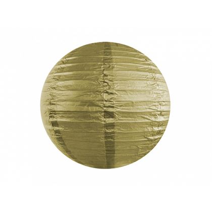 Papír lampion - Arany 35cm