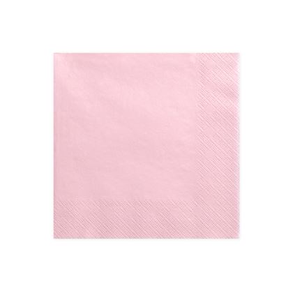 Szalvéta - Egyszínű Rózsaszín