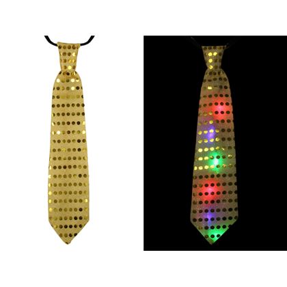 Nyakkendő - Világító Arany