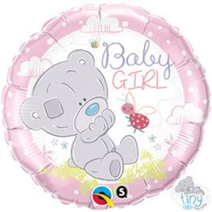 18 inch-es fólia - Baby Girl Macis Rózsaszín