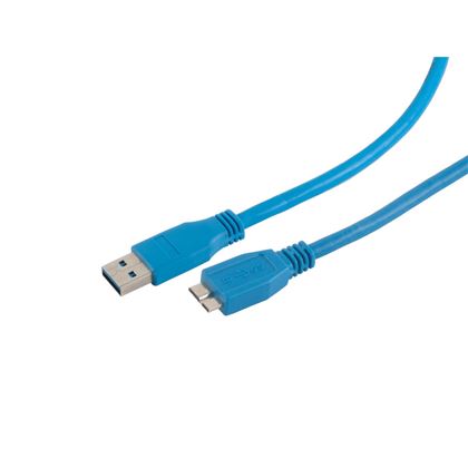 CosaelctronicsłEU USB-A 3.0 - microUSB 3.0 kábel 1 8m kék