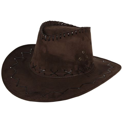 Cowboy kalap - Barna Gyerek méret