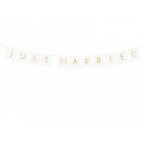 Just married - Banner
