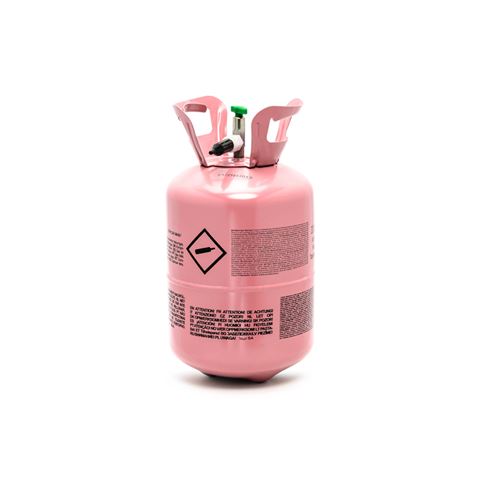 Hélium palack rózsaszín 30 léggömb