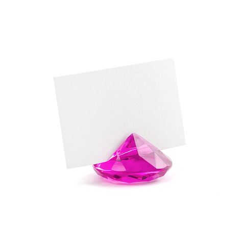 Ültetőkártya-tartó - Gyémánt pink
