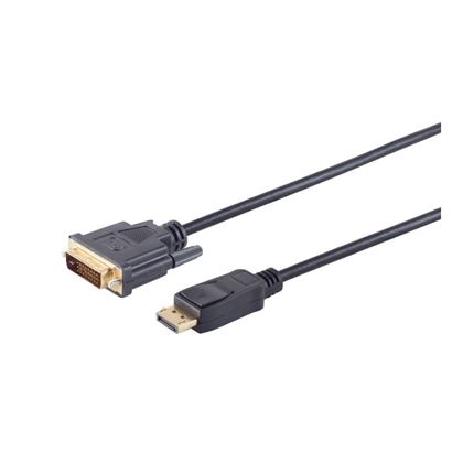 CosaelctronicsłEU Displayport-DVI kábel aranyozott 2m